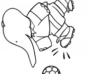 Coloriage gratuit de Babar
