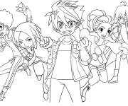 Coloriage Bakugan Armored Alliance