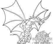 Coloriage Bakugan Blitz