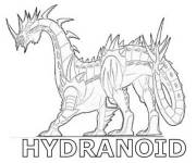Coloriage Bakugan Hydrano&iuml;de dragon