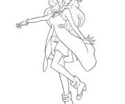 Coloriage Bakugan Julie Makimoto