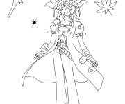 Coloriage Bakugan Masquerade