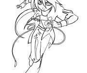 Coloriage Bakugan Shun Kazami anime