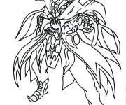 Coloriage Chevalier, le Bakugan de Frosch