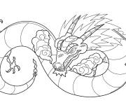Coloriage Delta Dragonoid de dessin anim&eacute; Bakugan