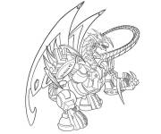 Coloriage Destroyer Dragonoid Bakugan