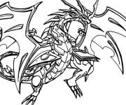 Coloriage Drago le dragon Bakugan