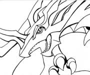 Coloriage Dragonoid au combat