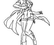 Coloriage Fabia Shin de Bakugan