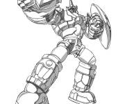 Coloriage Hammerbreaker Grief au combat