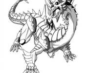 Coloriage Hyper Dragonoid Bakugan