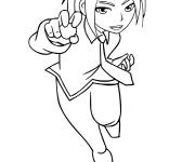 Coloriage Ines de Bakugan
