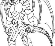 Coloriage L&rsquo;&eacute;volution de Drago