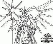 Coloriage Le bakugan Namus