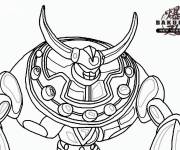 Coloriage Le Bakugan Sabator
