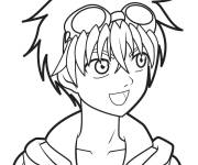 Coloriage Le combattant Dan Kuso