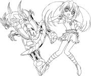 Coloriage Polaire Bakugan