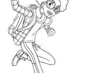 Coloriage Wynton Styles Bakugan Battle Planet