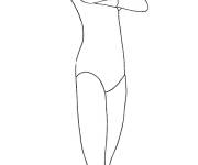 Coloriage Camille le haut