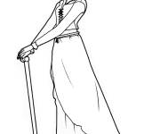 Coloriage Personnage Odette de Ballerina