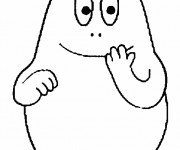 Coloriage et dessins gratuit Barbapapa Barbidou à imprimer