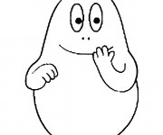 Coloriage et dessins gratuit Image Barbapapa gratuit à imprimer