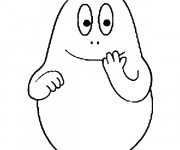 Coloriage Image Barbapapa gratuit