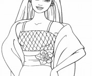 Coloriage Barbie en ligne gratuit