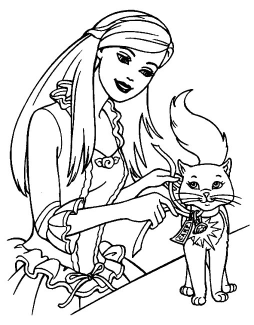 Coloriage Barbie Gratuit à Imprimer Liste 20 à 40