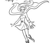 Coloriage Barbie la super princesse