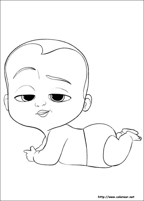 Coloriage Baby Boss dessin gratuit à imprimer