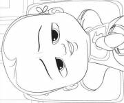 Coloriage Bébé Boss mignon