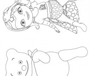 Coloriage et dessins gratuit Bebe Lilly contente à imprimer