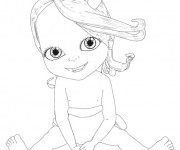 Coloriage Bebe Lilly gratuit