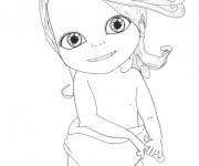 Coloriage et dessins gratuit Bebe Lilly simple à imprimer