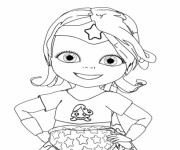 Coloriage Coloriage de Bebe Lilly à imprimer