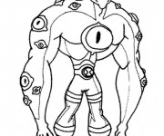 Coloriage Ben 10 à imprimer gratuit