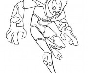 Coloriage et dessins gratuit Ben 10 omniverse à colorier à imprimer