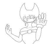 Coloriage et dessins gratuit Aper&ccedil;u de Bendy à imprimer
