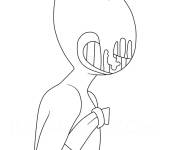 Coloriage et dessins gratuit Bendy cherche Boris à imprimer