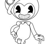 Coloriage Bendy l'ouvrier