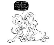 Coloriage et dessins gratuit Bendy offre un g&acirc;teau à imprimer