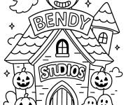 Coloriage Bendy Studios