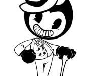 Coloriage Ink Bendy &eacute;l&eacute;gant