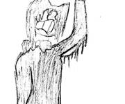 Coloriage Ink Bendy r&eacute;el