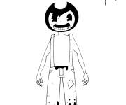 Coloriage Portrait de Sammy Lawrence de Bendy