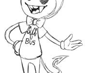 Coloriage Succube de Bendy et la machine &agrave; l'encre