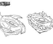 Coloriage Beyblade Burst Surge