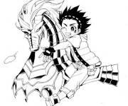 Coloriage Beyblade burst Turbo