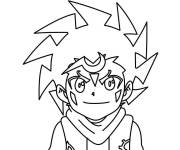 Coloriage Cuza Ackermann Beyblade